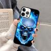 Custodia per Telefono Dito Medio Scheletrico per iPhone 16 15 SE2020 6 7 8 Plus per Apple 13 11 12 14 Mini Pro Max Cover coque Shell