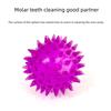Dog Toys Squeaky Ball Interactive TPR Chewing Toy for Dogs Dental Cleaning Thorn Balls Supplies for Small Medium Large Dogs