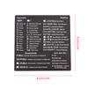 Pc Reference Keyboard Shortcut Sticker Adhesive For Pc Laptop Desktop