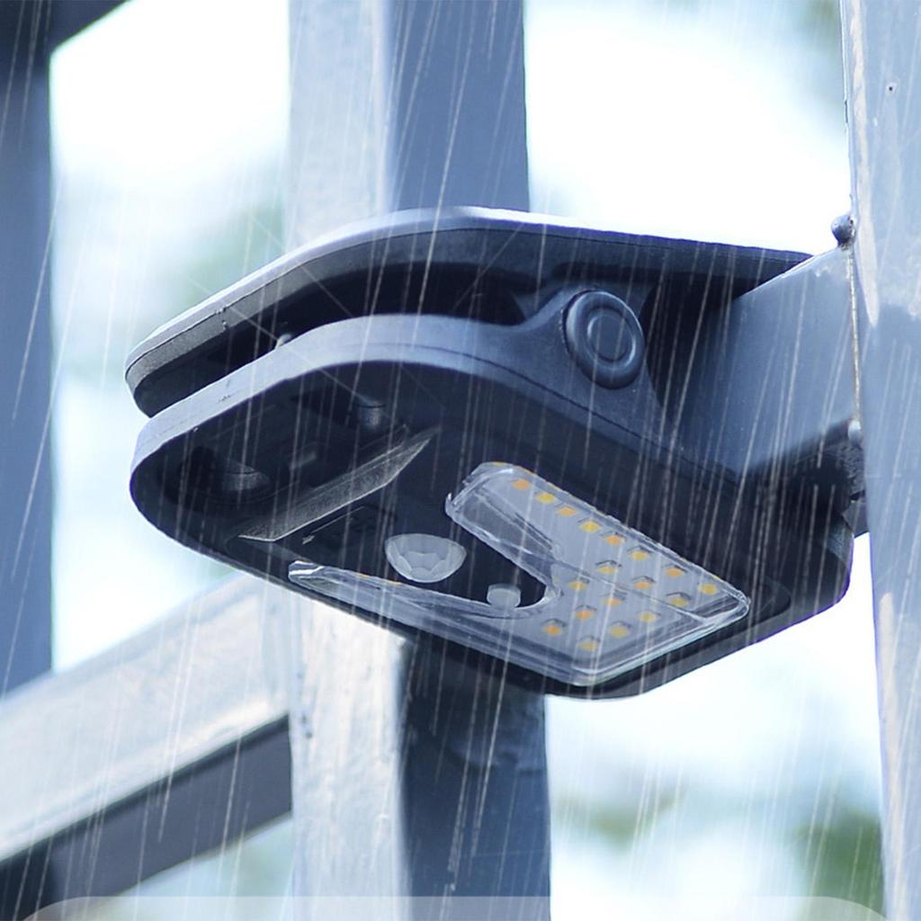Outdoor Solar Clip Led Light With Sensor Wall Bulbs Waterproof For Garden Decor Courtyard Landscape Lighting