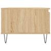  Coffee Table, Sonoma Oak 90x50x36.5 Cm Wood-based Material