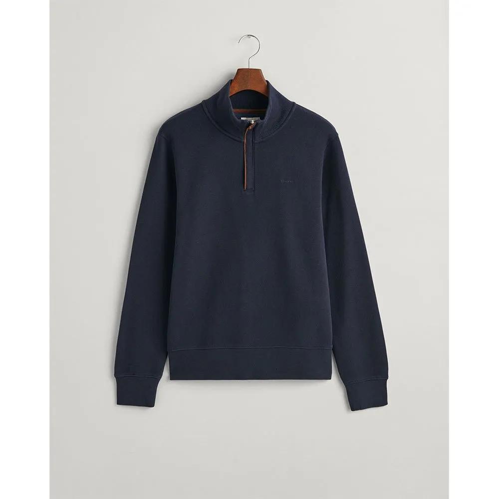 Gant Sacker Rib Half-zip Sweater