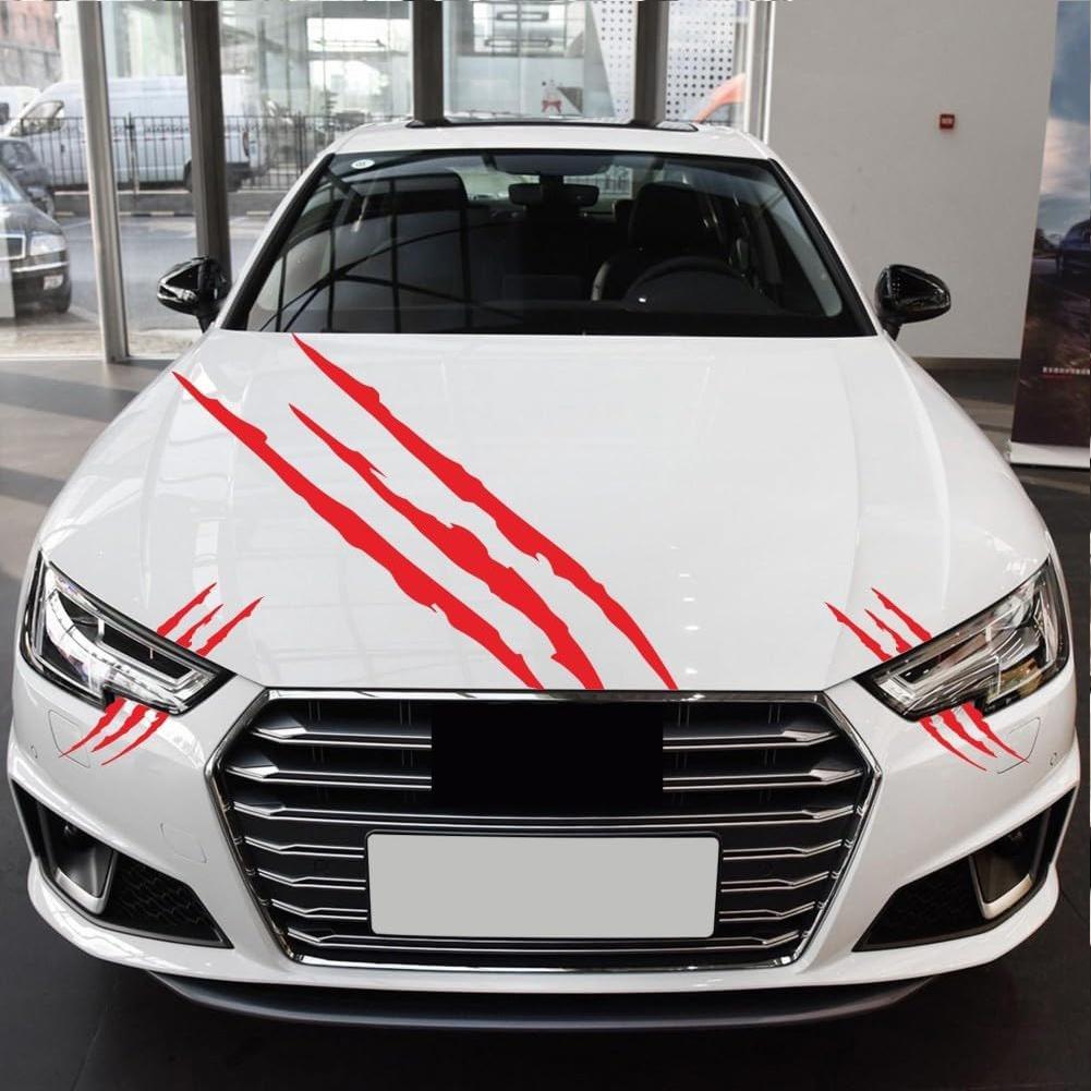 DIY Car Sticker Scratch Stripe Marks 130CMx34CM Claw Sticker Headlight Decal Paw Creative Scratch Sticker Car Exterior Accessory