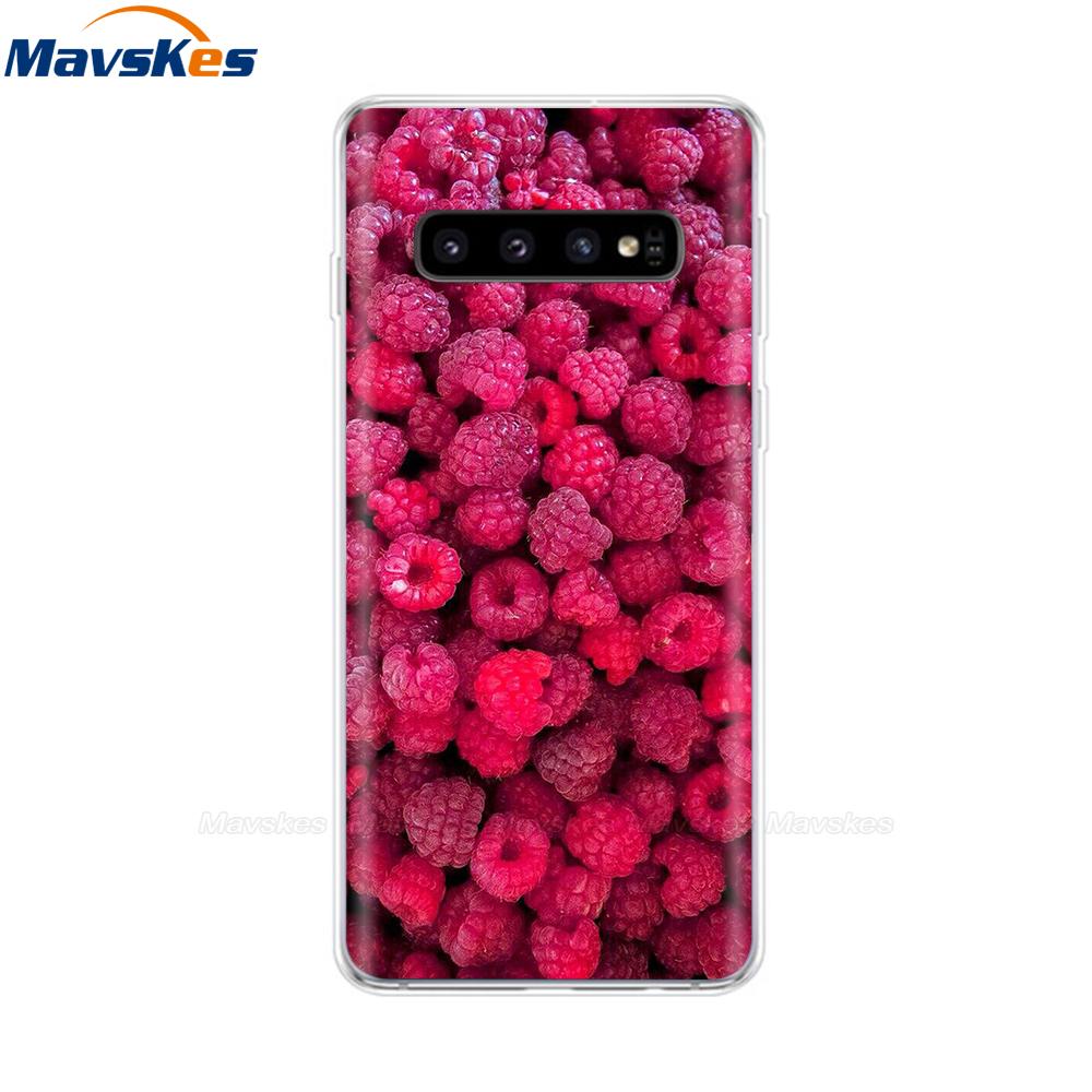 La più recente custodia stampata in TPU per Samsung Galaxy S10 S10 + Coperture del telefono per Samsung S10 Plus S10e Custodie Cover posteriore Paraurti Fundas Coque