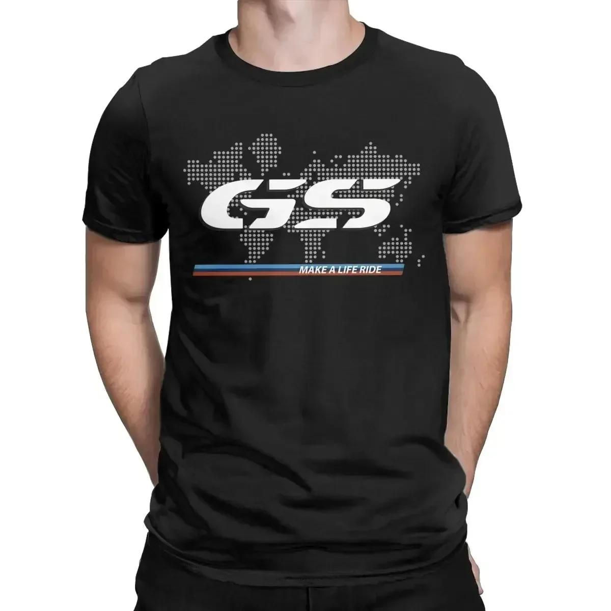 

Summer 2025 Hot Sale 100% Cotton Exclusive BMW Fan Motorcycle T-shirt Men s Hip Hop Street T-shirt S