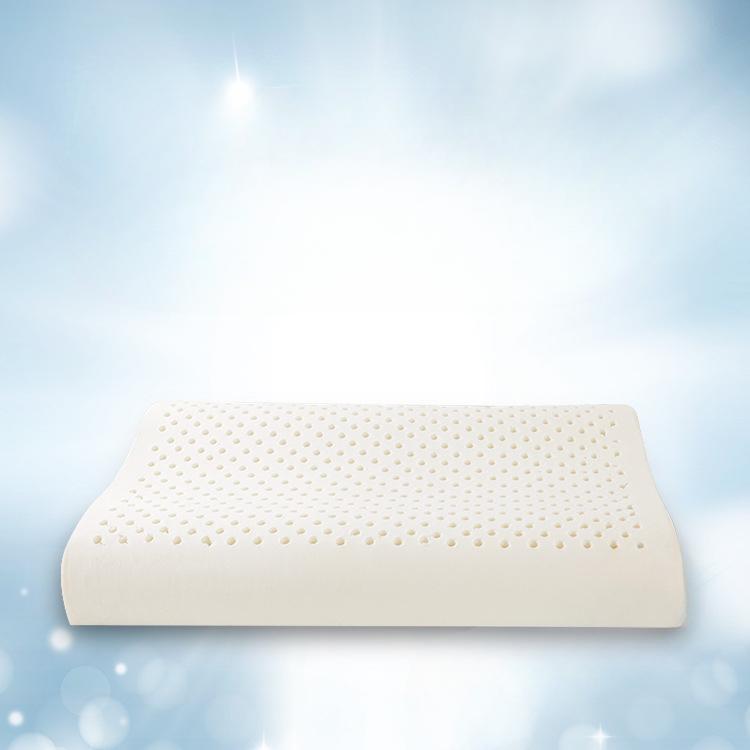 Natural Latex Pillow Core Student Rubber Neck Pillow Cervical Pillow Single Flat Pillow Adult Pillow