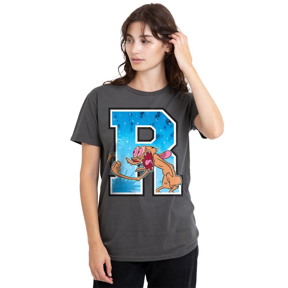 Ren & Stimpy Unisex Vuxen R Är För Ren T-shirt