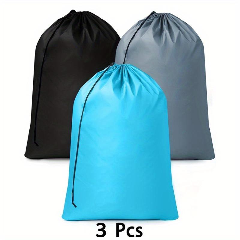 3 ks cestovních sáčků na prádlo Velké sáčky na prádlo Sáček na prádlo se stahovací šňůrkou Vodotěsný sáček na prádlo 24 X 35 8 palců Cestovní sáček na prádlo na špinavé oblečení