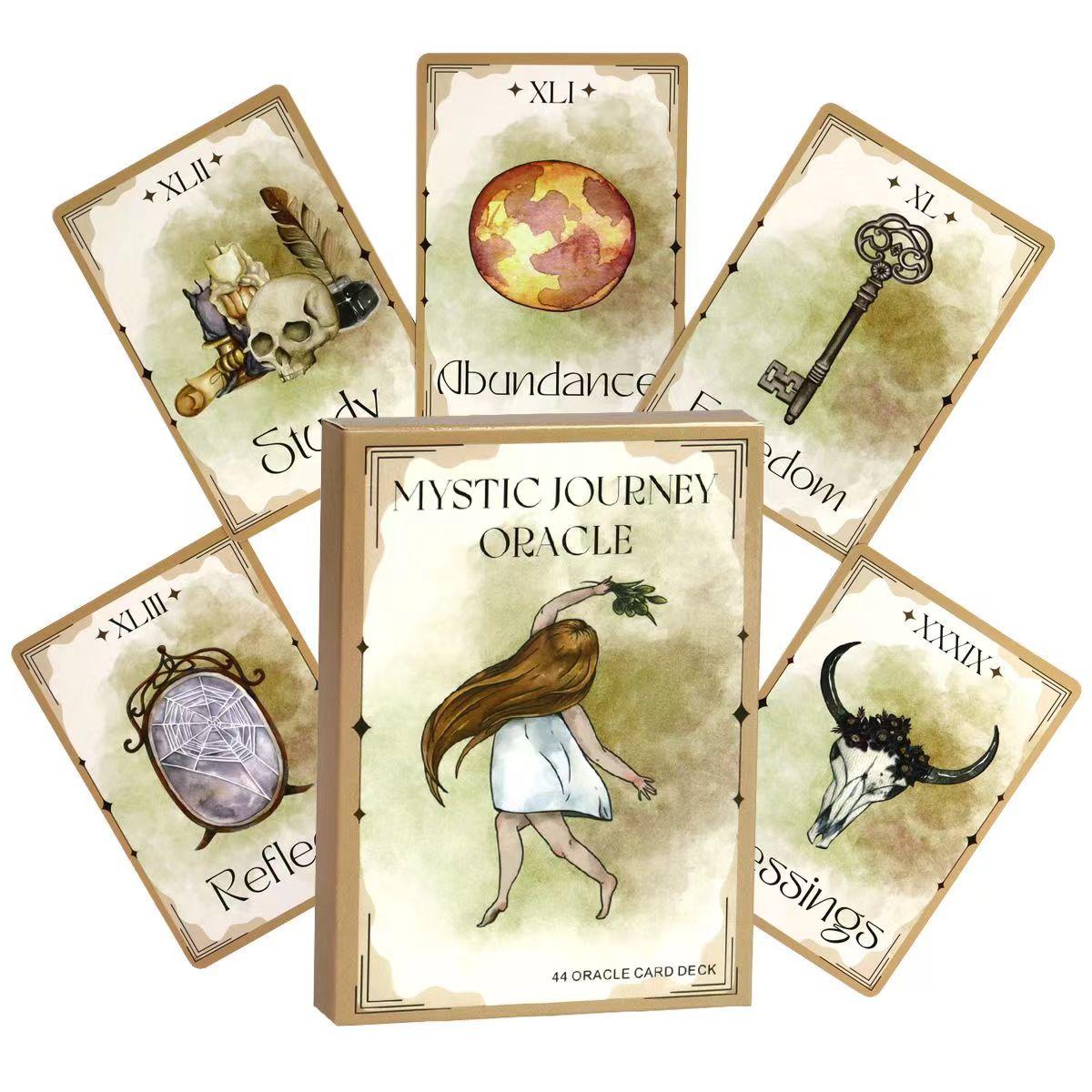 

Колода Oracle Mystic Journey Oracle Mystic Fortune Oracle размером 10,4*7,3 см ~ 44 карты Oracle