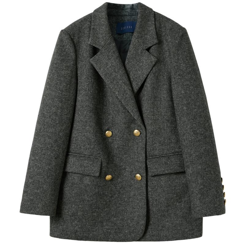 Sancai 2025 Winter Mid-Length Goose Down Coat