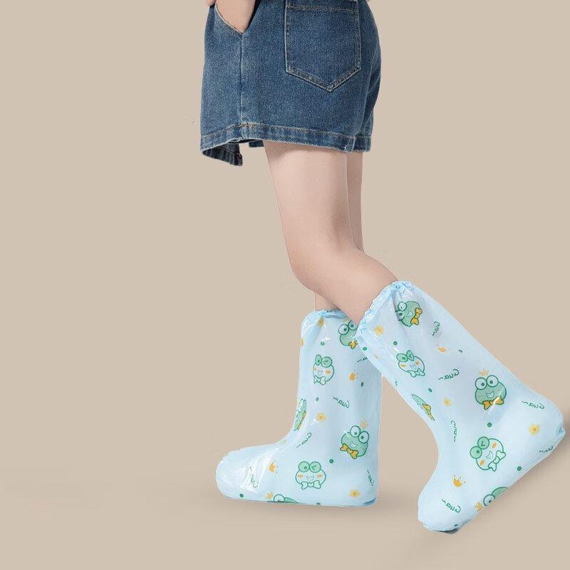 Детские непромокаемые бахилы с принтом