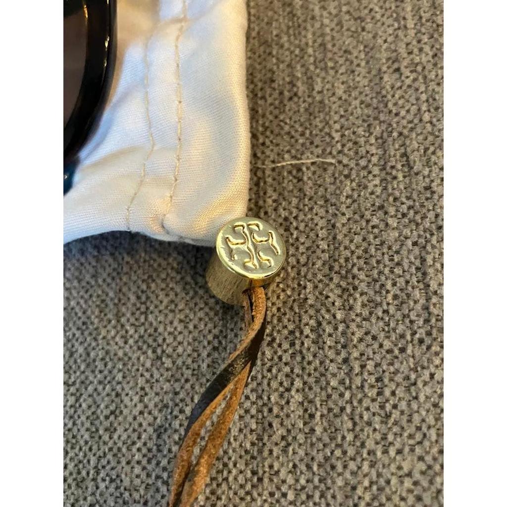 Used Today's price drop Tory Burch Cat Eye Brown Sunglasses Frame Blue