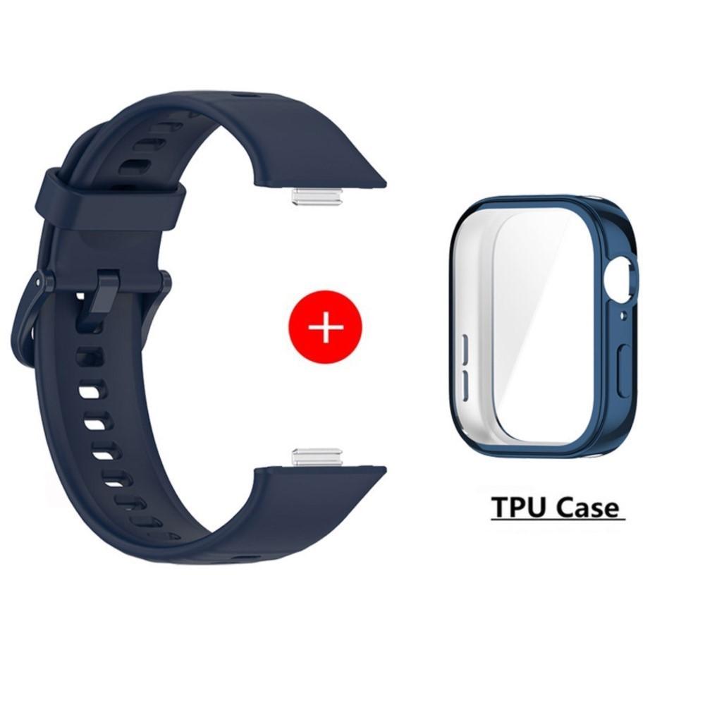 Sport Silicone Band+Case For Huawei Watch Fit 3 Strap Smartwatch Accessories Replacement Correas Bracelet for Huawei Watch Fit3