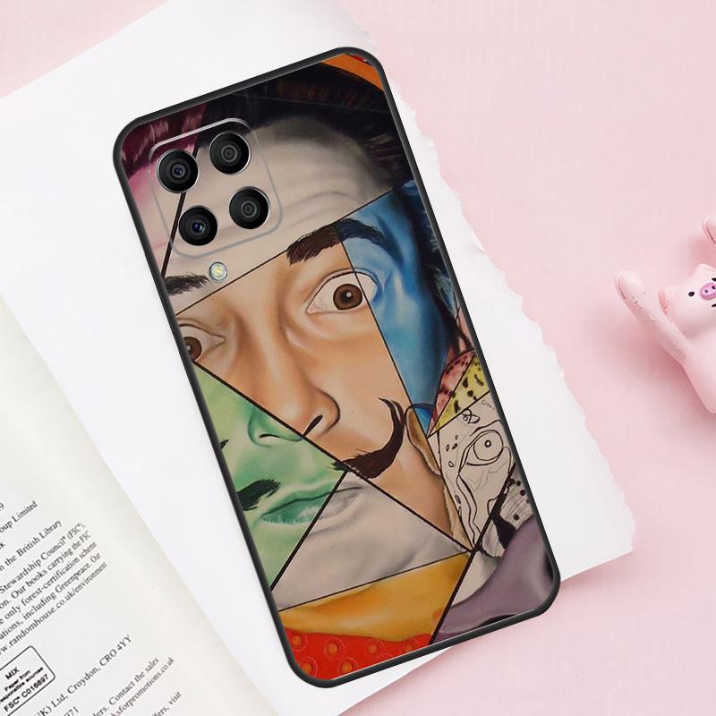 Salvador Dali Art Case For Samsung Galaxy M13 M53 M16 M36 M56 M06 M52 M32 M12 M54 M34 M14 M35 M55 M15 M11 M31 Samsung M56