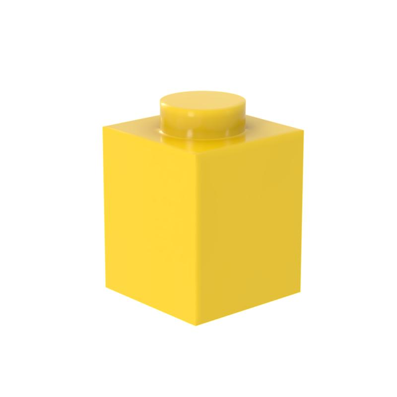 [FunBrick] 20PCS Classic DIY Building Blocks Thick Figures Bricks 1x1 Dots Educational Creative Compatible With 3005 Plastic To
