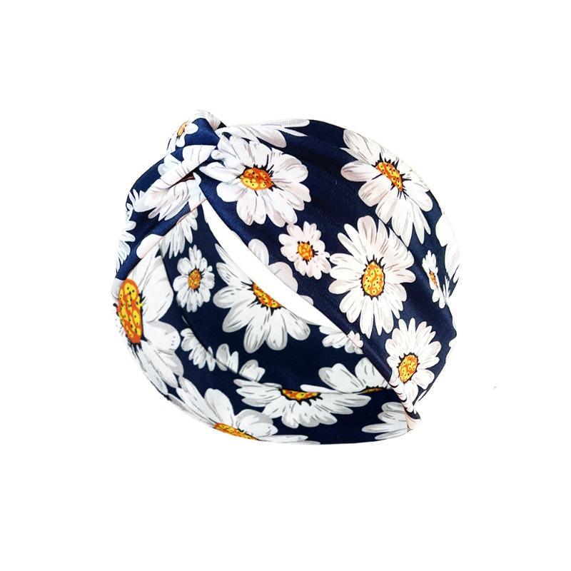 Printed Headband Sports Sweat Absorbing Elastic Tied Headband Multi-color Women Hair Bands Spot Wholesale