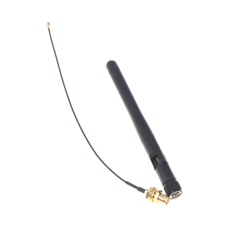 2.4GHz 3dBi High Gain Antenna RP SMA Male Connector for Wireless Router Modem WiFi Signal Stability
