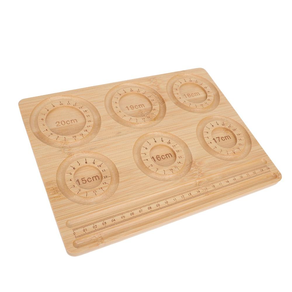 26.5*20*1cm Jewelry Making Bead Board Wood Color DIY Bead Board For Handcraft