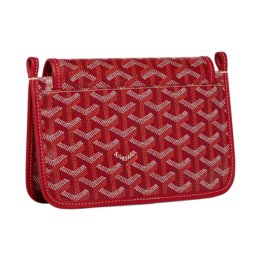 Goyard Plumet Y Monogram Multi-Pocket Detachable Shoulder Strap Canvas And Leather WOC Envelope Clutch Crossbody Shoulder Bag Unisex bags PLUMETPMLTY