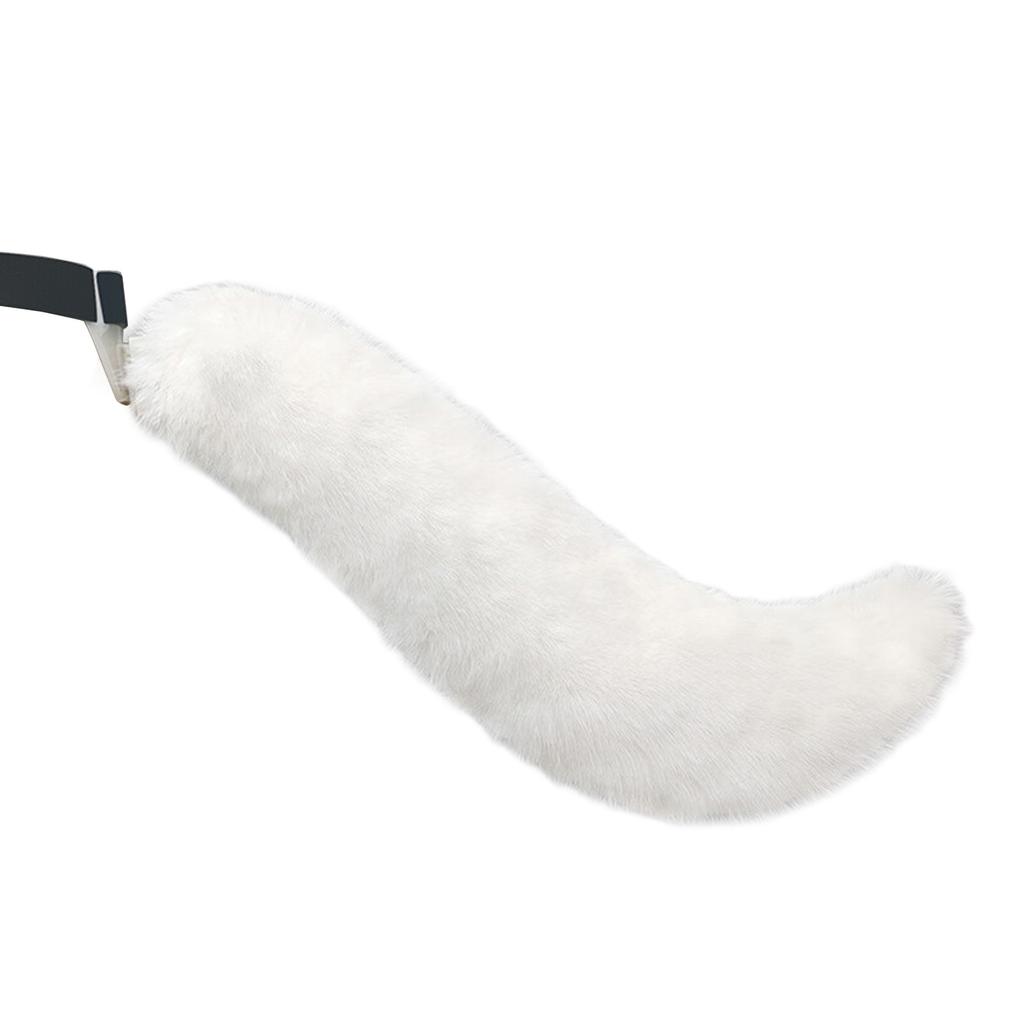 Coda da Volpe Lontra Lupo Telecomandata Accessorio Costume Cosplay Festa di Halloween Gatti Lontre Coda Elettrica Mobile Pelosa