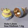 5/15pcs/Lot Cute Girl Pendant Enamel Cherry Rabbit Star Charms For Jewelry Making Supplies 3D Charm In Bulk DIY Earring Keychain