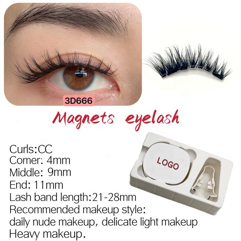 2026 New Magnetic Lash Vendors Synthetic Hair Handmade Korean PBT Eyelash Extensions with Individual Lash Box
