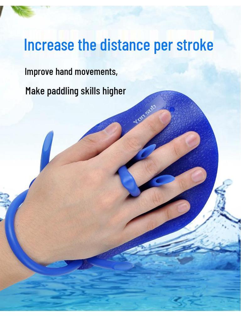 Adult and Youth Swimming Hand Paddles - Training Equipment for Men and Women
