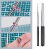 Enrolador de Fio Bobina de Cinco Seções Enrolador de Fio DIY Ferramenta para Joias de Cobre Tricô de Corda Haste Fixa Fio de Cobre Fixador de Metal