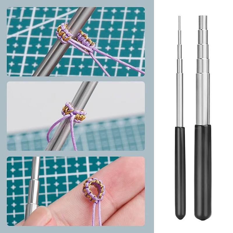 Enrolador de Fio Bobina de Cinco Seções Enrolador de Fio DIY Ferramenta para Joias de Cobre Tricô de Corda Haste Fixa Fio de Cobre Fixador de Metal