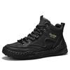 Scarpe da Uomo Taglie Forti Cucitura a Mano Stivali da Uomo in Pelle Pelle Scamosciata Scarpe Casual in Pelle Stivaletti da Uomo