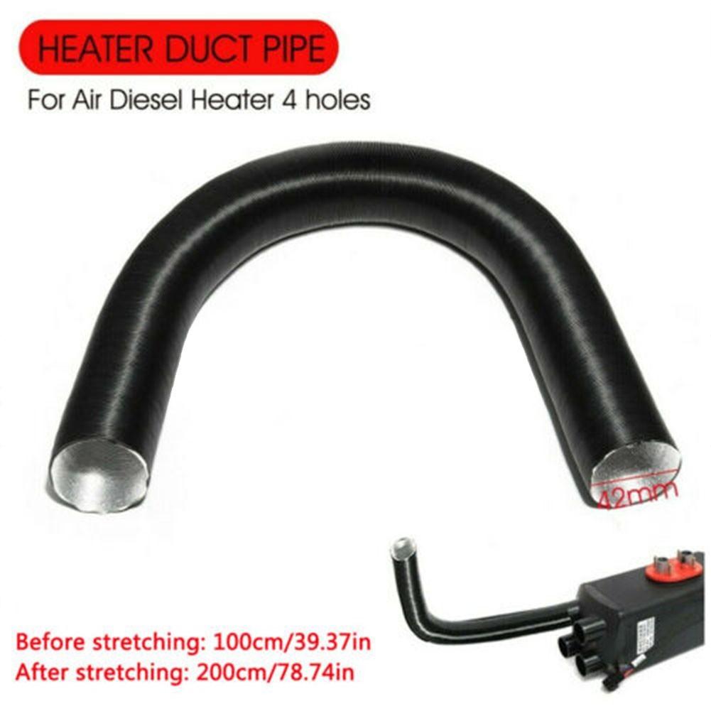 Black Heater Duct Conditioner Ducting For Domestic