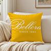 LUXURY Fashion Italy Elegance Home BBELLORA Cushion Cover Pillowcase Antidustmite Living Room Sofa Decor Cushion Room