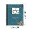 1 шт. Енциклопедія доісторичної епохи: Акули та інші морські чудовиська Яскраві ілюстрації Інтерактивна 3D модель акул Книга Подарунок
