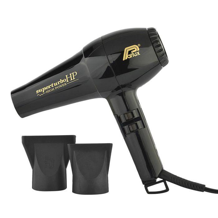 Séchoir PARLUX 2600 HP superturbo 2400 watts noir - Puissant et adapté aux cheveux frisés