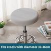 Round Stool Bar Stool Cover Beauty Salon Lift Chair Round Stool Cover Round Cover Chair Table Cushion Round Protective Cover