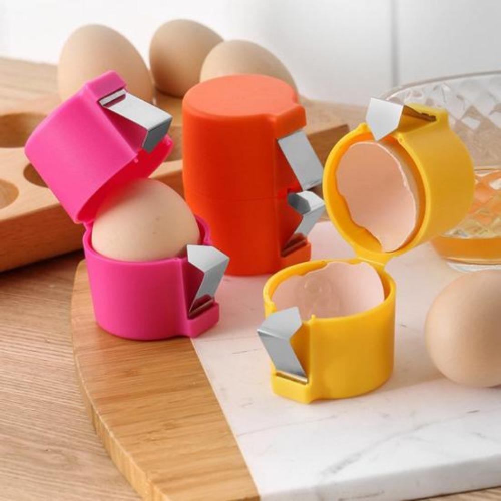 Egg Shell Opener Portable Egg Opener Cracker Separator Tool Egg Topper Remover Kitchen Gadget for Chicken Duck Goose Eggs