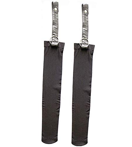 [Entering Love and Peace] Tokyo Ghoul Kirishima Touka Cosplay Costume Set (Top and Bottom + Long Socks + Wig + Keychain) 5-piece Set (Costume Size XL)