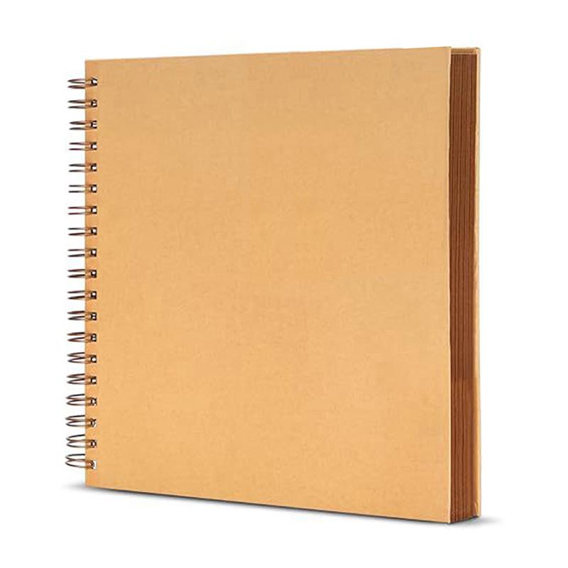 

80 Pages Diy Craft Album Scrapbooking Paper Picture Album For Wedding Anniversary Gifts Po Albums Scrapbook коричневый