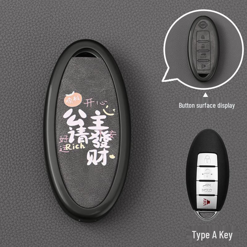 Compatible Key Shell for Nissan Sylphy, Teana, Qashqai, Tiida, Sunny, Bluebird Remote Control