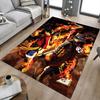Flames Adventure Carpet For Playroom Bedroom Living Room Sofa Home Decorkids Game Area Rug Nonslip Floor Mat