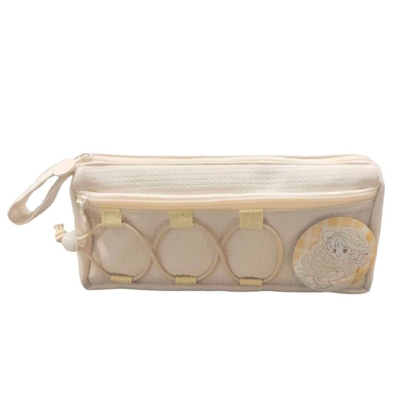 Kawaii Pencil Cases Large Capacity Pencil Case Pouch Holder Box for Girls Office School Supplies Pencil Bag Korean Stationery