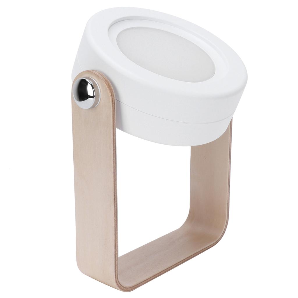 Foldable Reading Lamp Portable Touch Control Dimmable LED Night Light Gift for Bedroom BedsideWhite