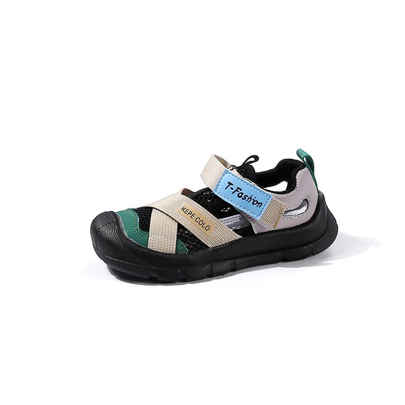 New Kids Sandals for Girls 2024 Summer Sandals for Boy Cut-outs Mesh Children Causal Sports Running Sandals Fashion Versatile