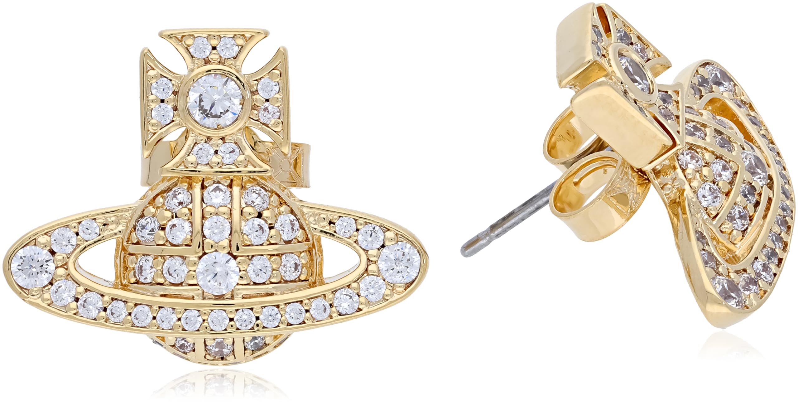 

Серьги-подвески CARMELA Bath Relief из латуни [Vivienne Westwood] Женские 6201033A/02R102 [Товар]