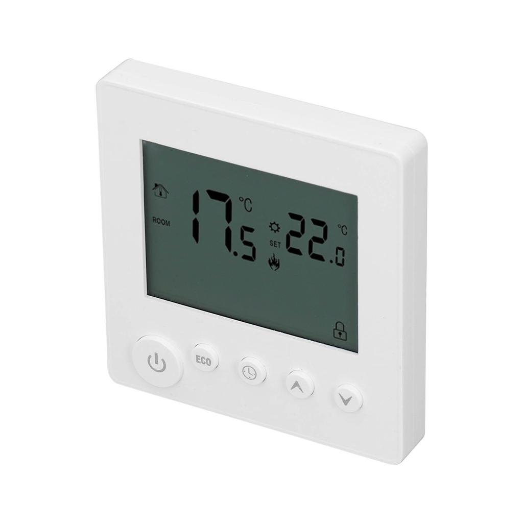 Digital Thermostat 4500W High Power Electric Floor Heating Temperature Control Thermostat for Office Mall AC 90V To