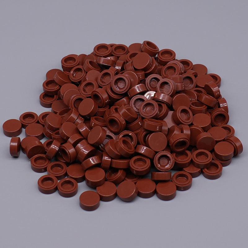 Handmade 10g Multicolor Round Building Blocks for DIY Projects with Meat-Filled Granules