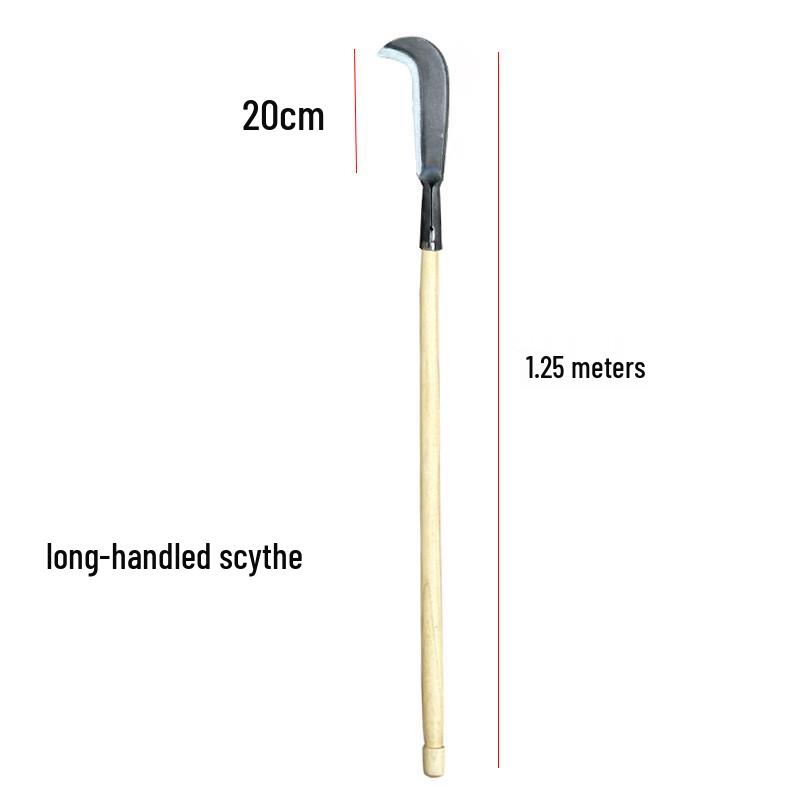Manganese Steel Long Handle Multi-Purpose Sickle