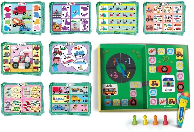 Interactive game Clementoni Talking Pen 500 Questions Vehicles (8005125509294)