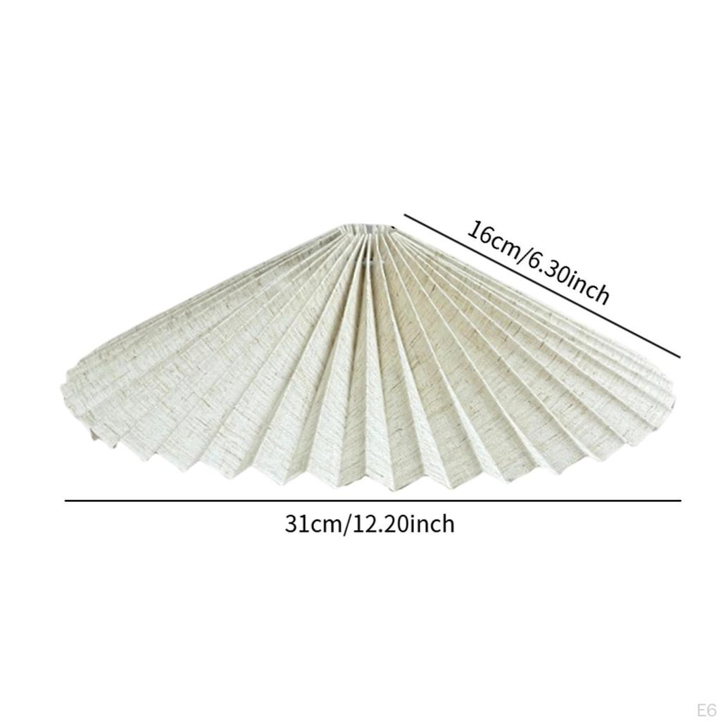 Pleated Lamp Shade Cover for Pendant Lights Fashion Light Lampshade Restaurant