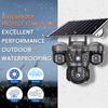 V380 Pro Wireless WiFi Solar Camera Three Lens Three Screen Human Detection 4G Sim Card Solar CCTV IP Camera